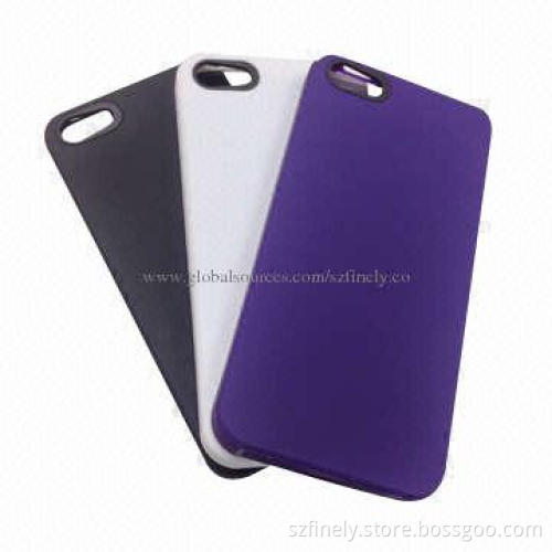 PC Cases for iPhone 5/5S with Apple Hole, Various Colors, Simple Design